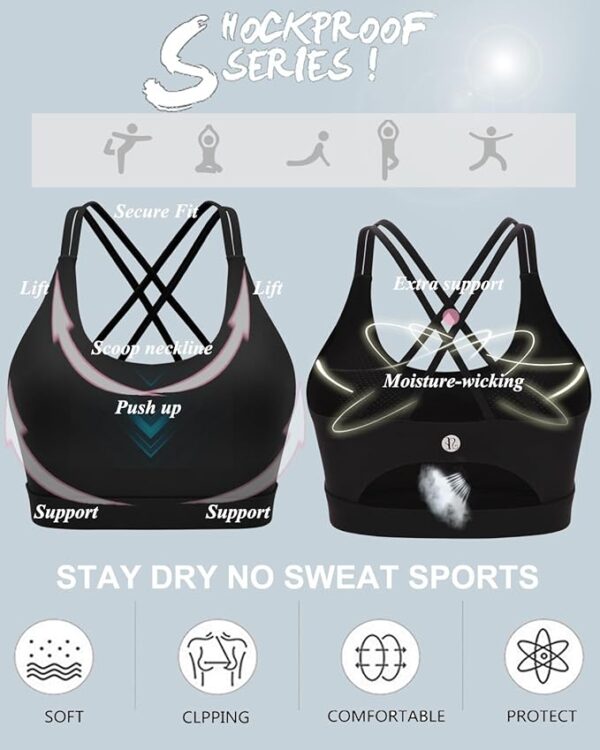 Padded Sports Bra - Image 4