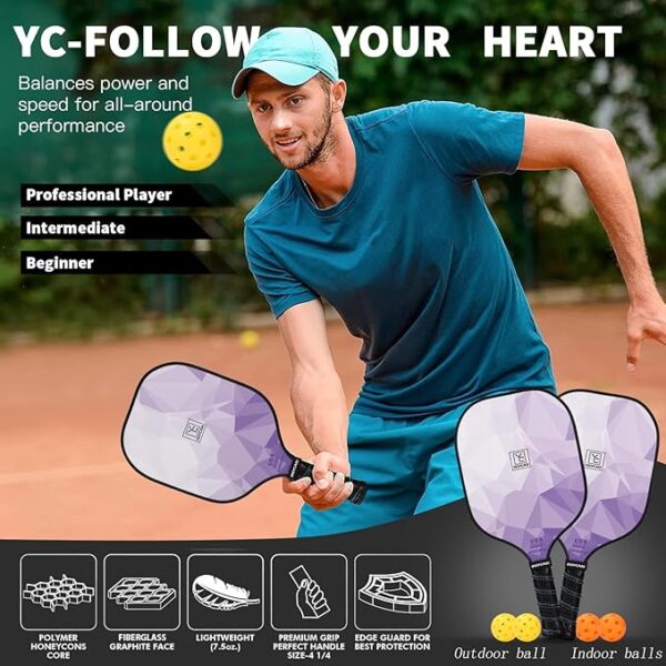 40%Off Limited Time Deal"Pickleball Paddles Set" - Image 3