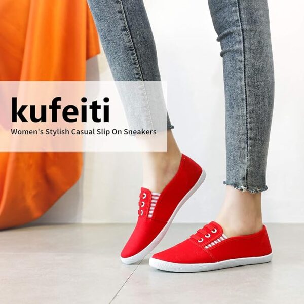 50%Off Limited Time Deal"Women's Canvas Slip On Shoes Sneakers" - Image 3