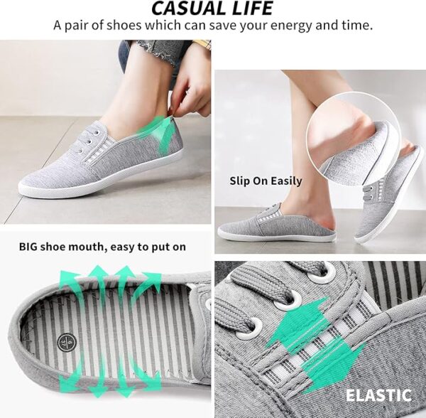 50%Off Limited Time Deal"Women's Canvas Slip On Shoes Sneakers"